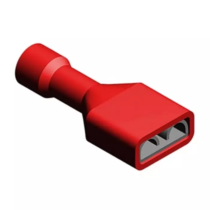 Molex Insulated Female Spade Connector 6.35x0.81 mm, 190030003 (Pack of 20)