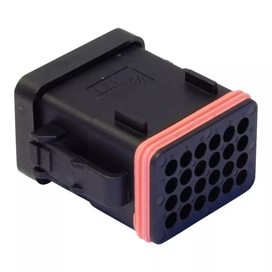 ITT CANNON Automotive Connector Housings AUTOMOTIVE HOUSING, 24POS, 16A, 250VAC, 132015-0075