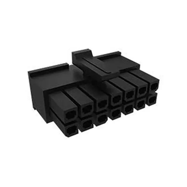 AMPHENOL COMMUNICATIONS SOLUTIONS CONNECTOR HOUSING, RCPT, 12POS, 3MM, 10127716-12LF