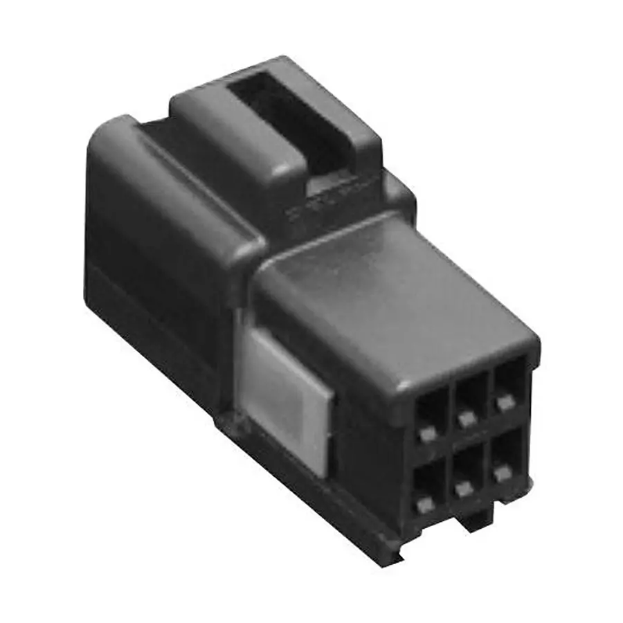 APTIV / DELPHI HOUSING, PLUG, 6POS, PBT GF, BLACK, 13968716 (Pack of 10)