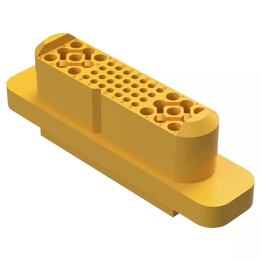 POSITRONIC RECT PWR HOUSING, RCPT, 46POS, CABLE, GFSH928F1H/AA