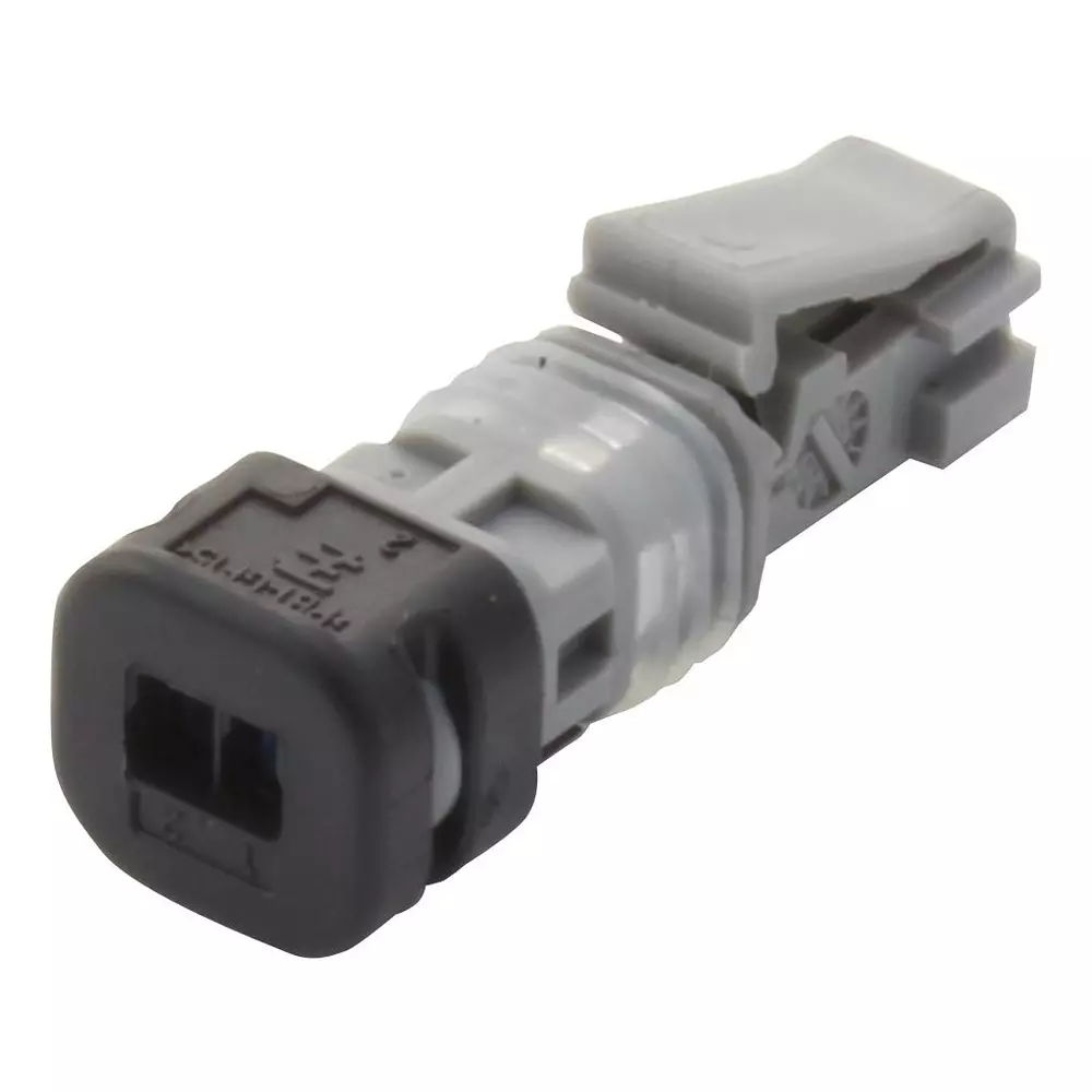 TE CONNECTIVITY Automotive Housing, Rcpt, 2Pos, Gry, 2141467-2