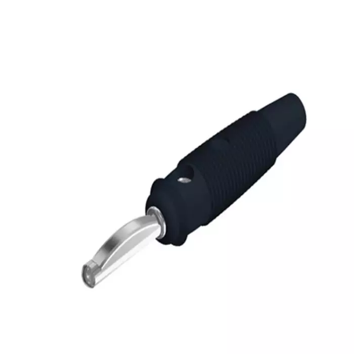 HIRSCHMANN TEST AND MEASUREMENT Banana Connector Green male 4 mm Solder Termination 30A 60V DC Nickel, 930061104 (Pack of 5)