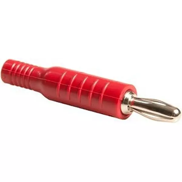 POMONA Banana Plug, 15A, Crimp/Solder, Red, 5170-2