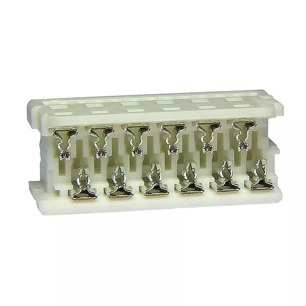 MULTICOMP PRO Connector Housing 12 Ways 1.27 mm Pitch Spacing, MP008693