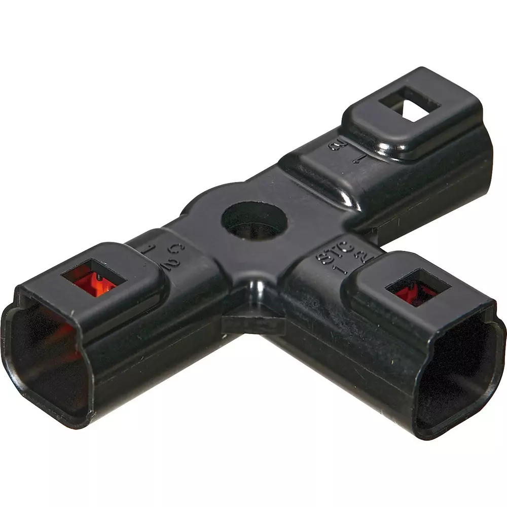 TRUSCO Connector Housing 3 Amp Rated Current, P-CB01A5-02BA (Pack of 10)
