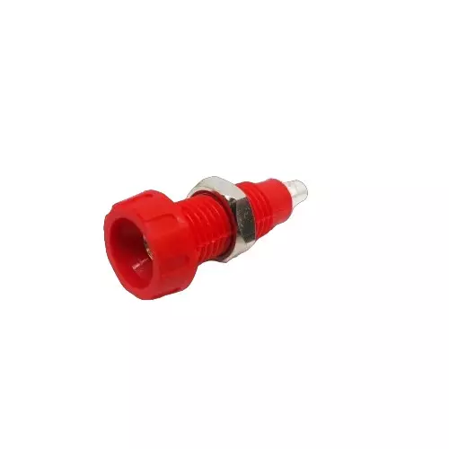 RS PRO 4  mm Red Female Banana Connectors - Solder Termination, 50 V, 10 A, 2121247