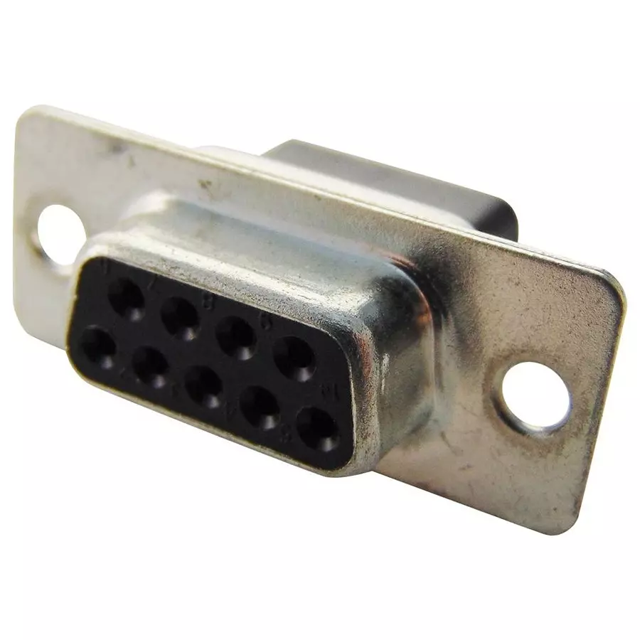 ITT CANNON D Sub Housings SOCKET HOUSING, D, 9WAY, DEA9SA197F0