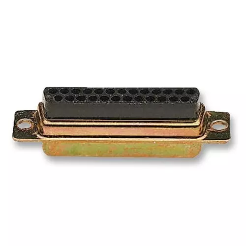 ITT CANNON D Sub Housings CONNECTOR, HOUSING, D SUB, RECEPTACLE, 15 POSITION, DAU15SA197F0