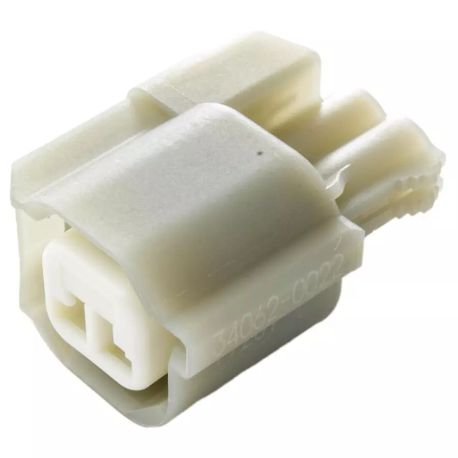 MOLEX Automotive Connector Housings AUTOMOTIVE HOUSING, RCPT, 2POS, 21A 34062-0022 (Pack of 5)