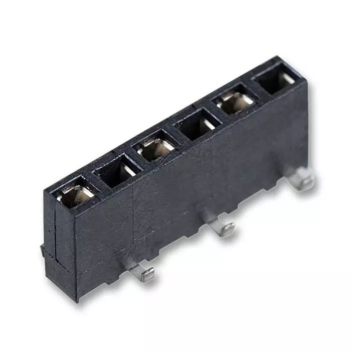 AMP - TE CONNECTIVITY CONNECTOR, RCPT, 5POS, 1ROW, 2.54MM, 1241152-5 (Pack 700)