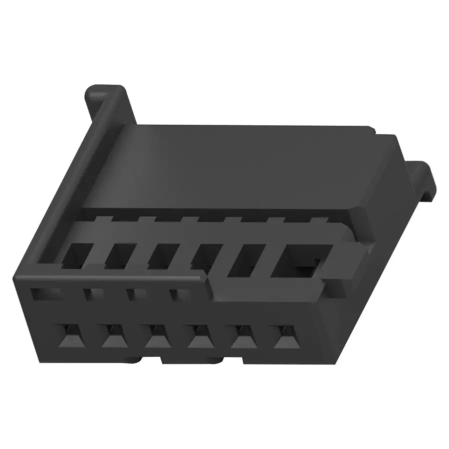 AMP - TE CONNECTIVITY AUTOMOTIVE CONN HOUSING, RCPT, 6POS, 1-969489-1 (Pack 10)