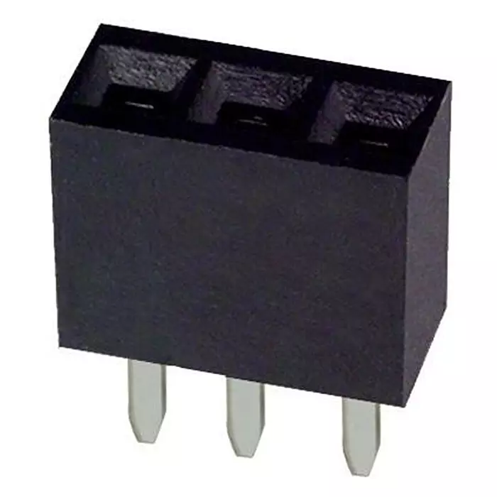 AMPHENOL COMMUNICATIONS SOLUTIONS WIRE-BOARD CONNECTOR RECEPTACLE, 3POS, 2, 67954-002LF (Pack of 2000)