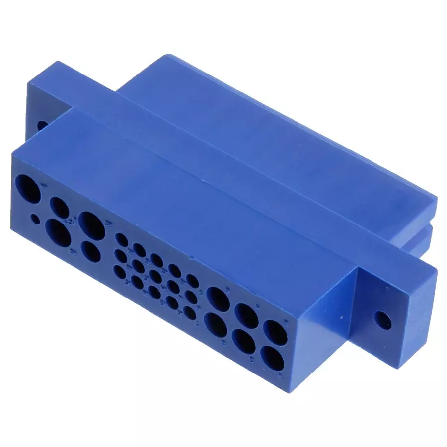 POSITRONIC RECTNGLR PWR HOUSING, 24W9, PANEL/CABLE, PCIB24W9F8000/AA.
