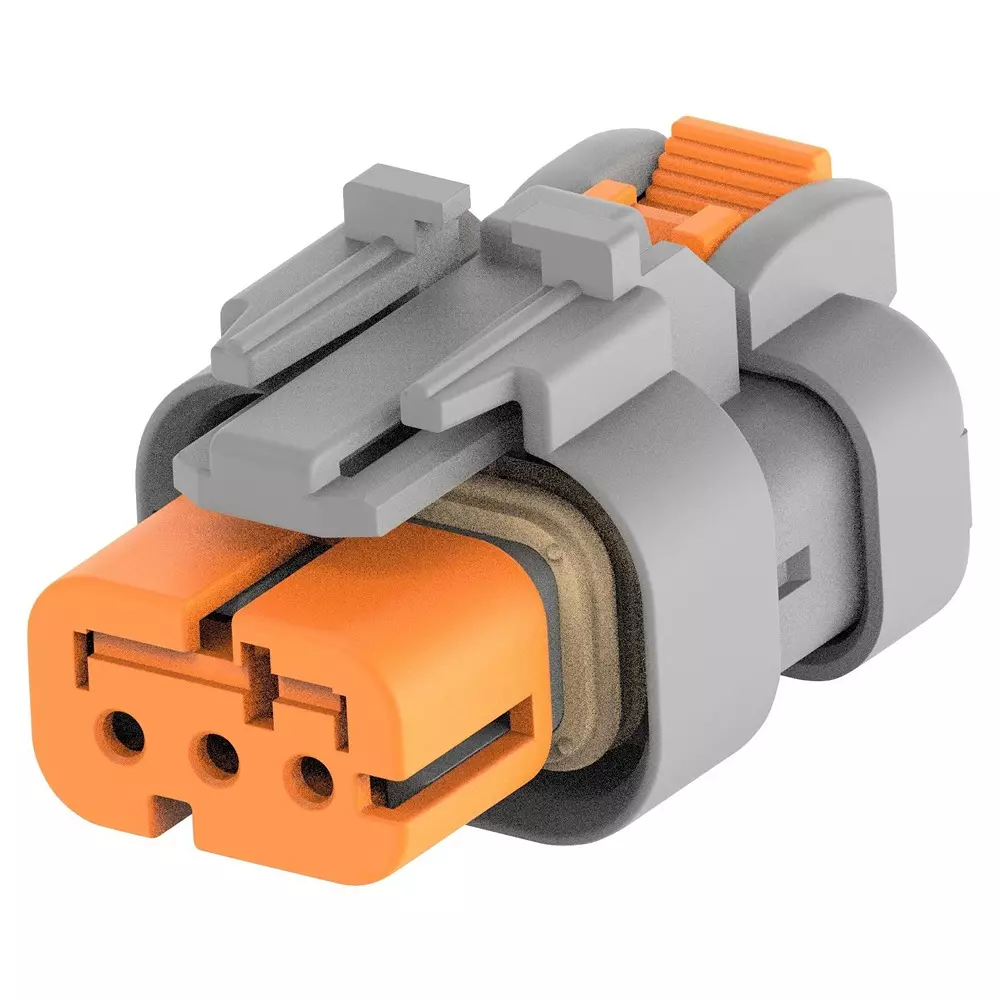 TE CONNECTIVITY Automotive Housing, Plug, 3Pos, Key D, 2320933-4