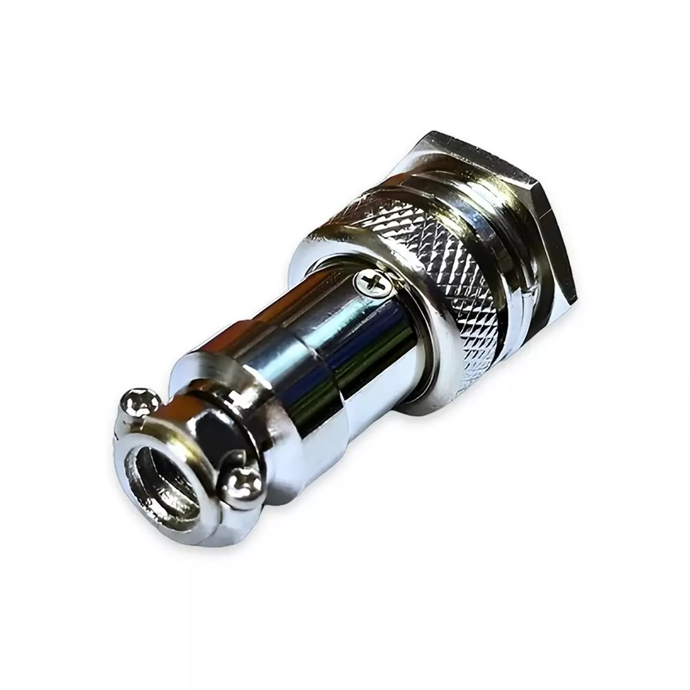 SETMI INDIA GX16 Aviation Plug & Socket Connector 16 mm 2-Pin Circular AC/DC 125-250 V