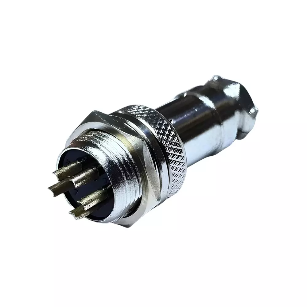 SETMI INDIA GX16 Aviation Plug & Socket Connector 16 mm 5-Pin Circular AC/DC 125-250 V