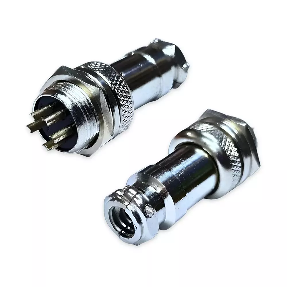 SETMI INDIA GX16 Aviation Plug & Socket Connector 16 mm 5-Pin Circular AC/DC 125-250 V