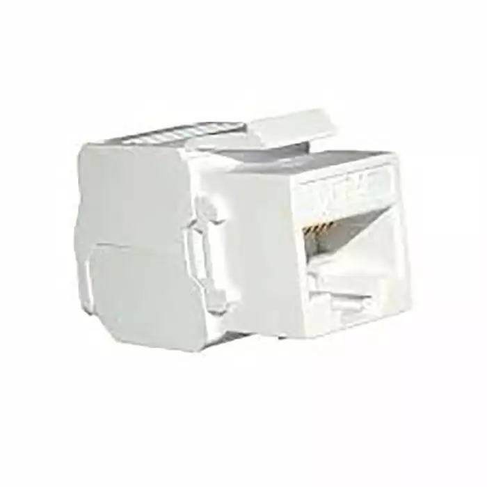 Decelect Female RJ45 Connector Snap-In Cat5e UTP Shield Straight 8P -Way, MDC5EUTP-P10Â  (Pack of 10)