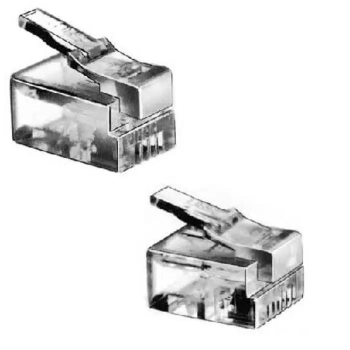 Hirose TM-P Series Male RJ45 Connector Cable Mount 1 Port 8 -Way, TM10P-88P (Pack of 5)