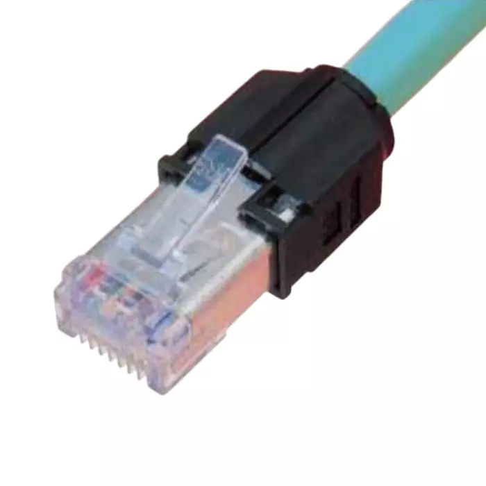 Hirose TM21P Series Male RJ45 Connector Cable Mount Cat5e Tin Plated Copper Alloy Shield 1 Port 8P8C -Way, TM21CP-88P(03) (Pack of 100)