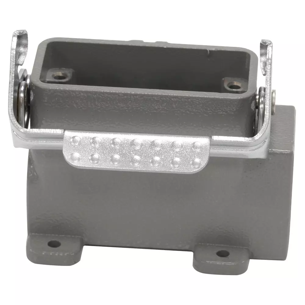 MULTICOMP PRO Heavy Duty Connector Aluminium Body 10 Amp Rectangular Shell Size, MP009372