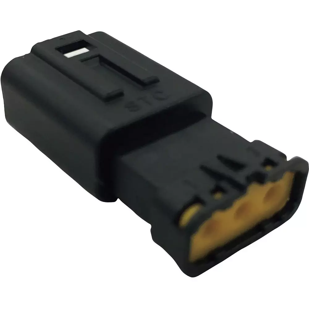 Minebea Connect Waterproof Connector Housing 16 to 22 Applicable Wire Range Awg 3 No. of Pole 0.3, CE01A5-03B0-01 (Pack of 500)
