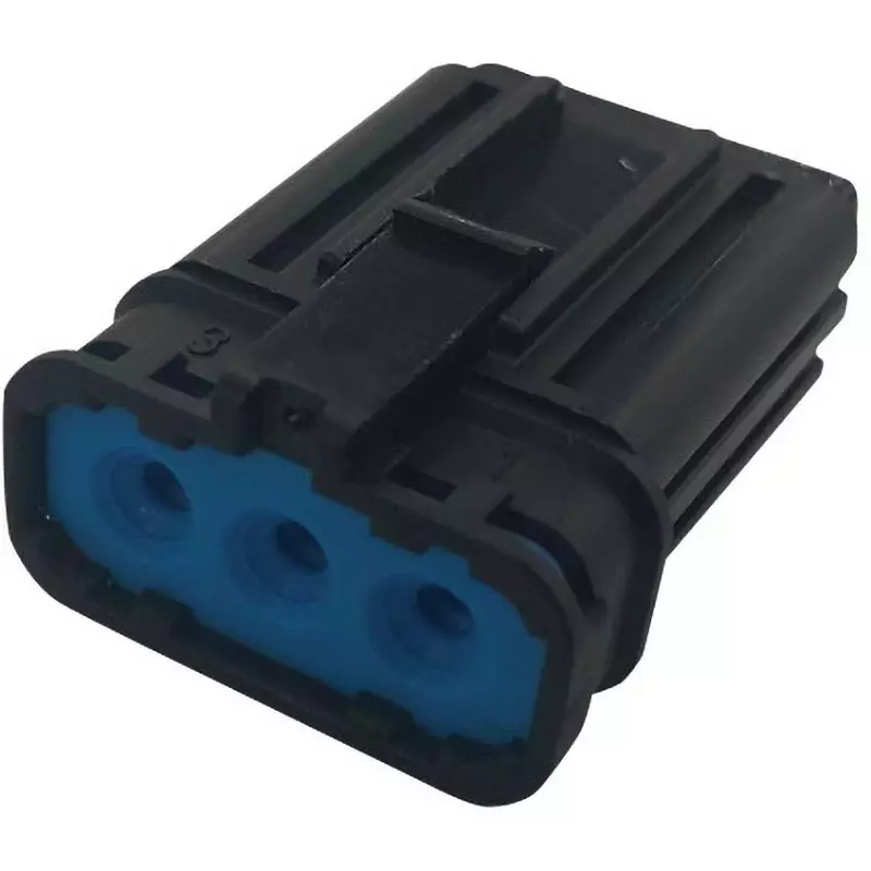 Minebea Connect Waterproof Connector Housing 16 to 22 Applicable Wire Range Awg 3 No. of Pole 0.3, CE01A6-03B0-02 (Pack of 500)
