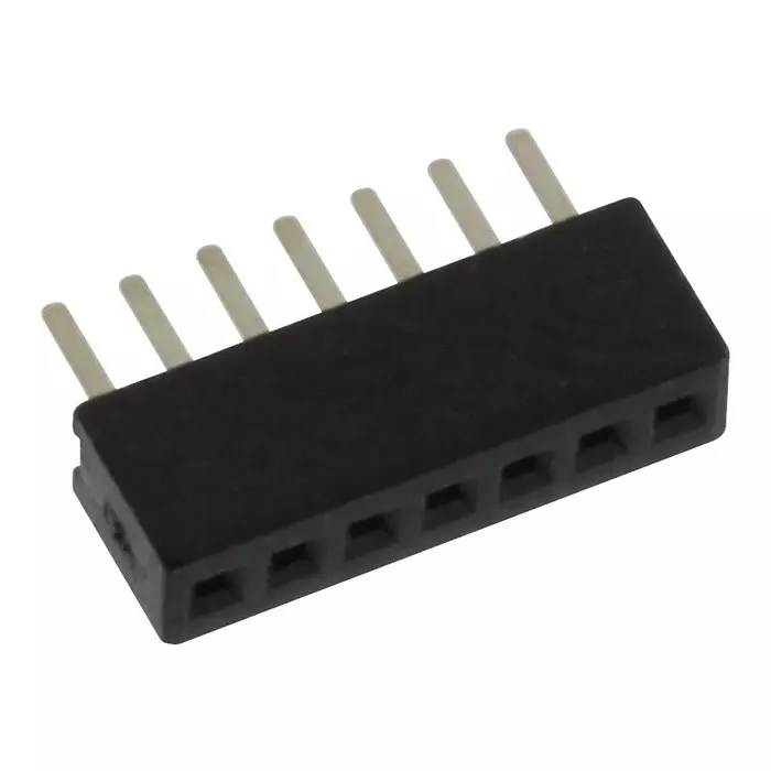 MULTICOMP PRO PCB Receptacles CONNECTOR, RCPT, 7POS, 1ROW, 1.27MM, MC-SVT1-S07-G (Pack of 5)