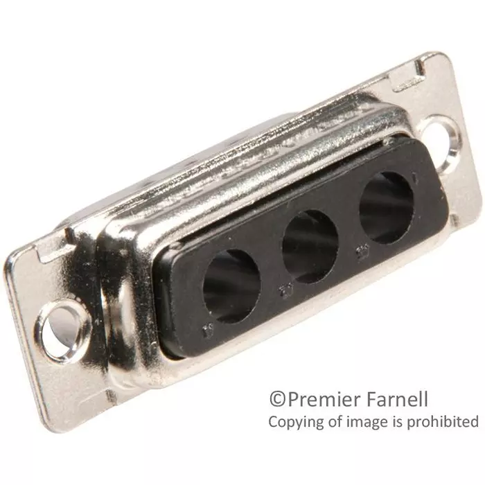 ITT CANNON D Sub Housings CONNECTOR, D-SUB COMBO, PLUG, 3 POSITION, DAM3W3PK87