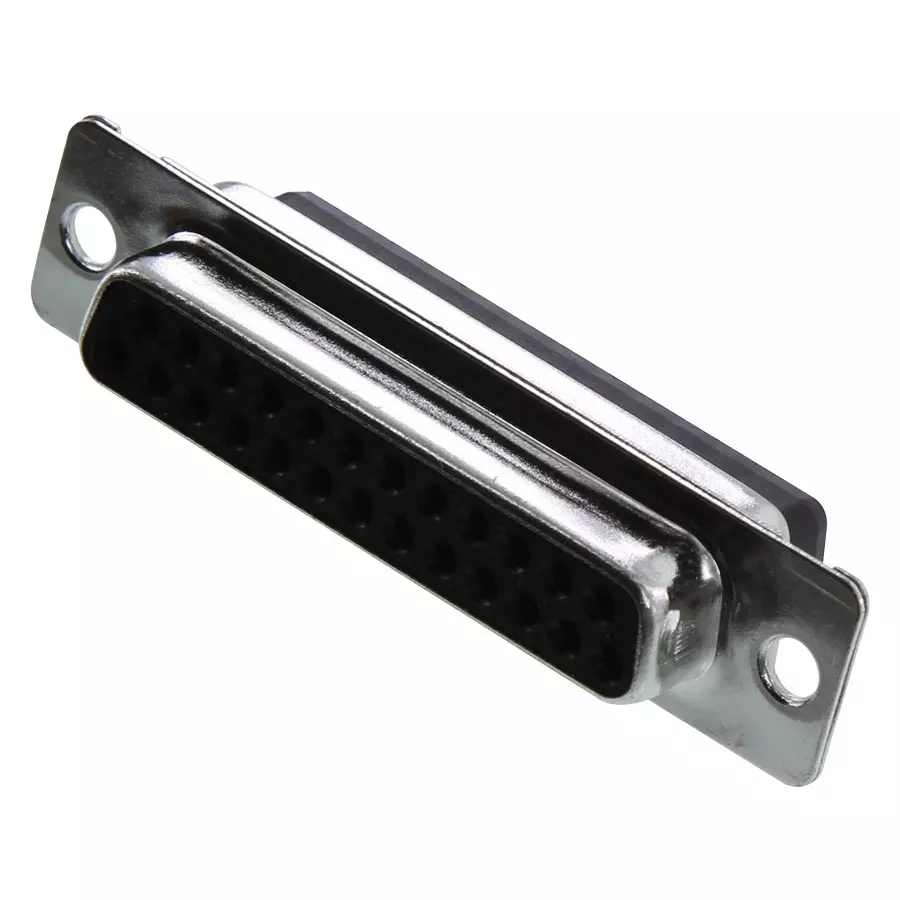 ITT CANNON D Sub Housings CONNECTOR, HOUSING, D SUB, RECEPTACLE, 25 POSITION, DBU25SA197F0