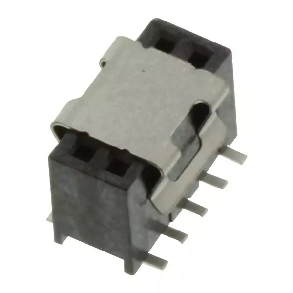 AMPHENOL COMMUNICATIONS SOLUTIONS RECEPTACLE, VERT, 1.27MM, SMT, 6WAY, 20021321-00006C4LF (Pack of 10)