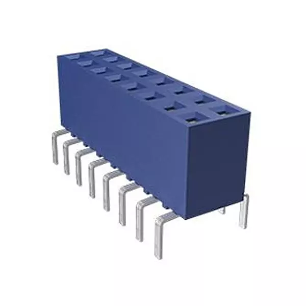 AMPHENOL COMMUNICATIONS SOLUTIONS CONN, RCPT, 7POS, 1ROW, 2.54MM, 75915-307LF