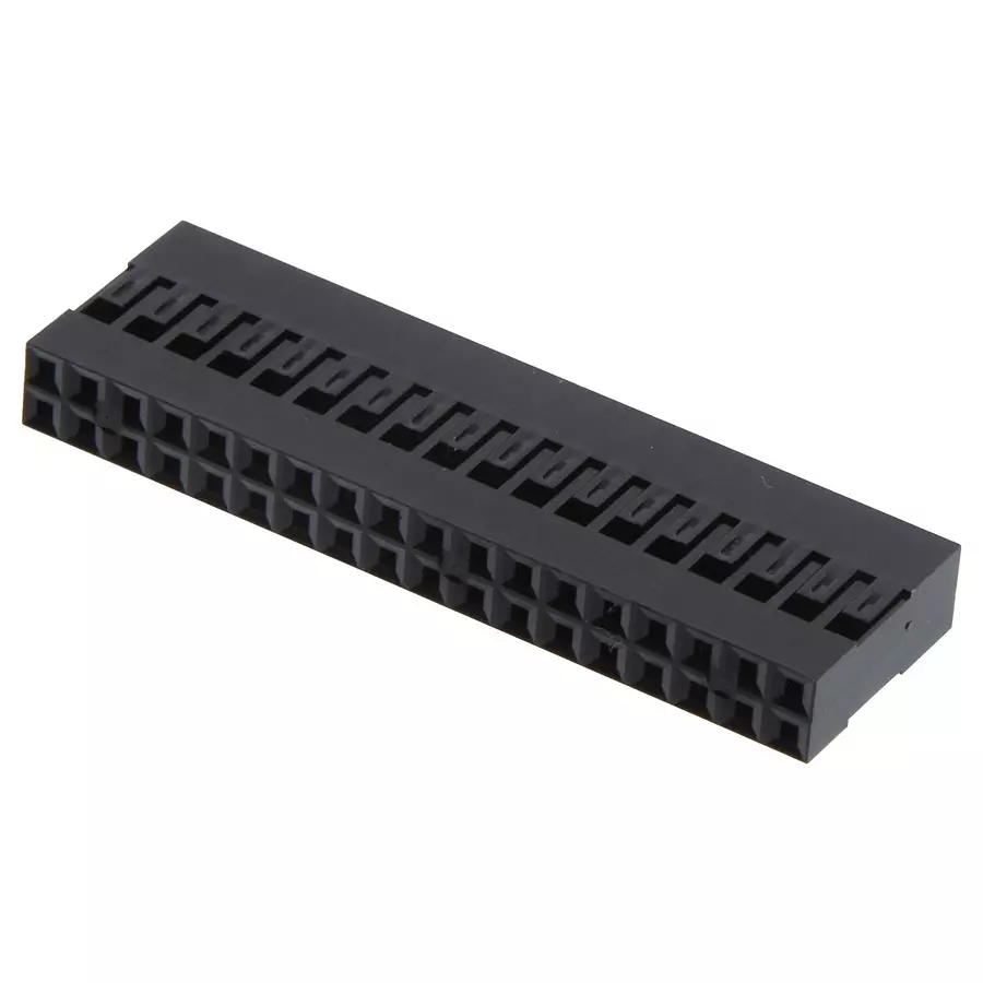 AMPHENOL COMMUNICATIONS SOLUTIONS CONNECTOR HOUSING, RCPT, 36POS, 2.54MM, 65043-019LF