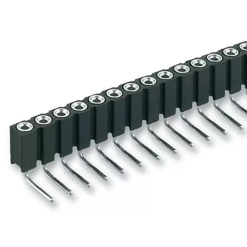 FISCHER ELEKTRONIK HEADER, RECEPTACLE, 2.54MM, R/A, 36WAY, BL 7 36