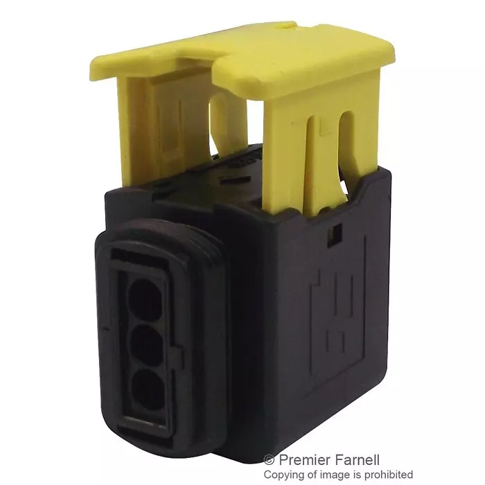TE CONNECTIVITY Housing, Rcpt, Mcp 1.5K Contact, 1-1418448-1