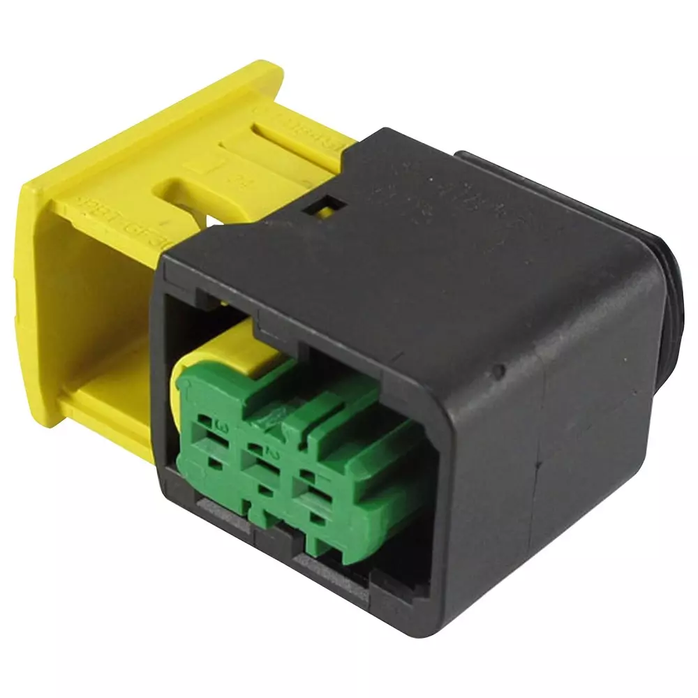 TE CONNECTIVITY Automotive Conn Housing, Rcpt, 3Pos, 3-1418448-1