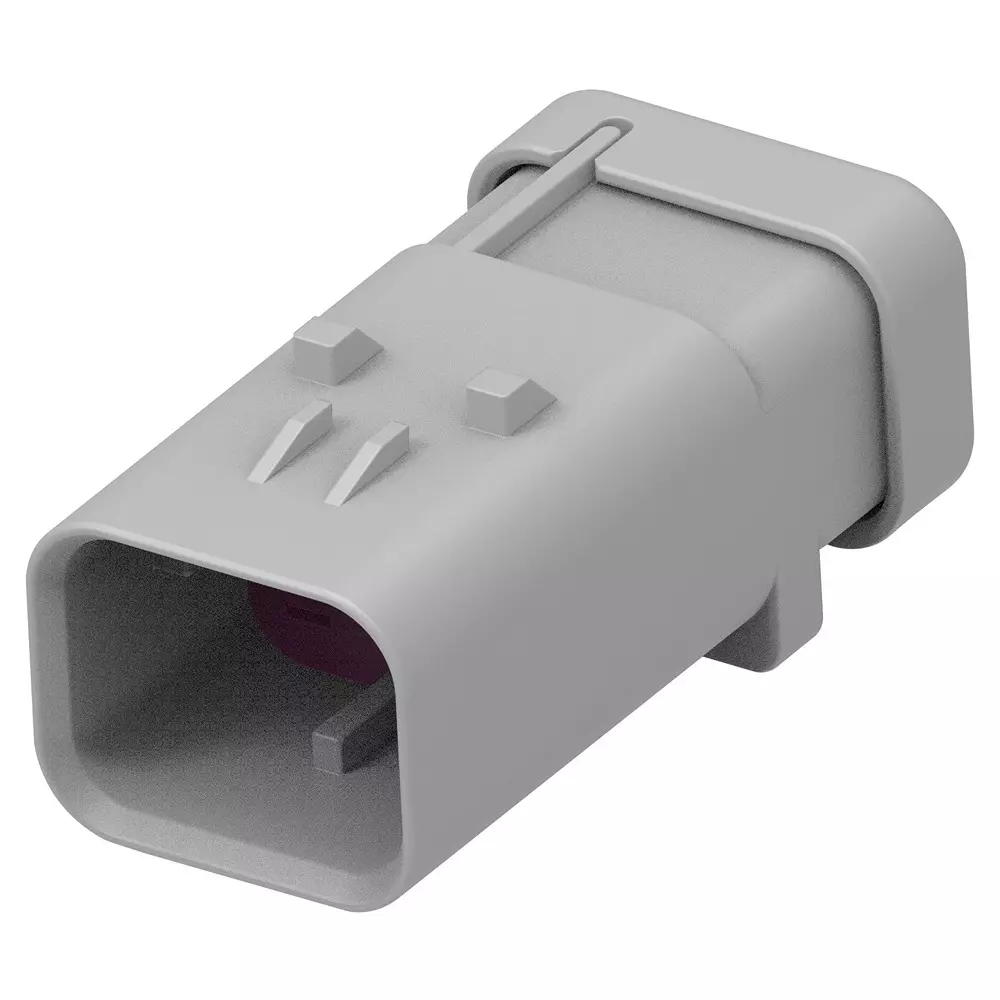 TE CONNECTIVITY Automotive Housing, Rcpt, 4Pos, Key C, 2320915-3