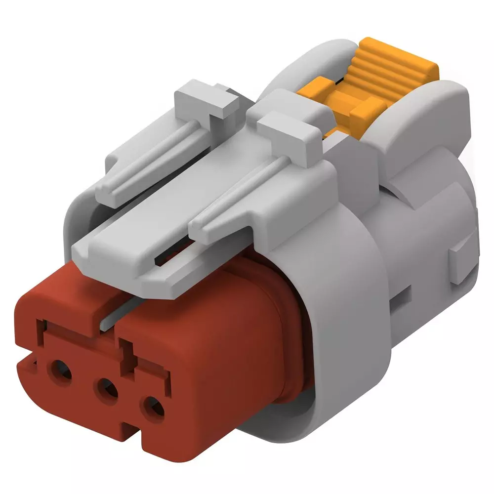 TE CONNECTIVITY Automotive Housing, Plug, 3Pos, Key A, 2320921-1