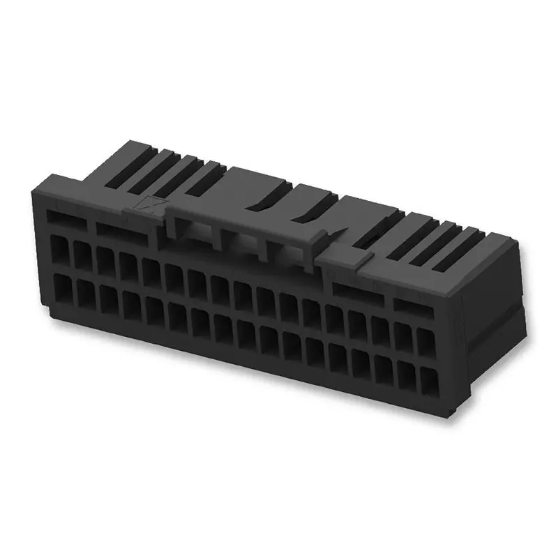 TE CONNECTIVITY Rcpt Connector Housing, Gf Polyester, 1-1827863-7
