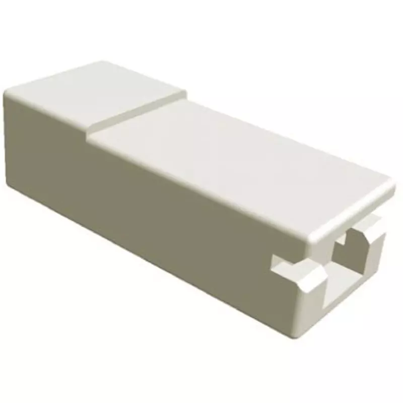 TE CONNECTIVITY Connector Housing 1 Pole 22.9 mm Length, 925387-1 (Pack of 1000)