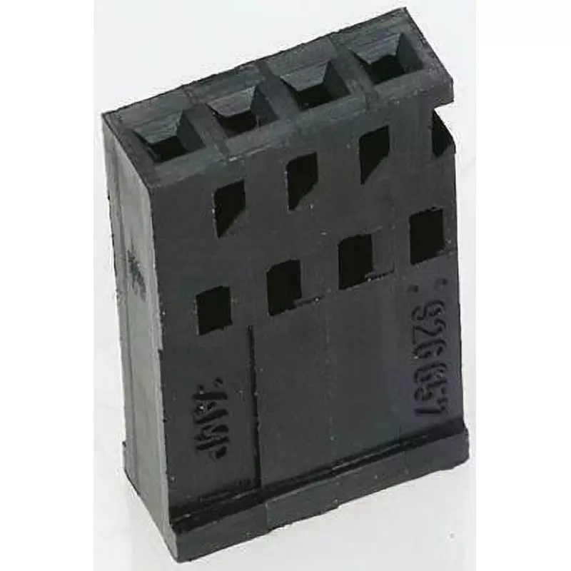 TE CONNECTIVITY Female Connector Housing 1 Lines, 926657-6 (Pack of 10)