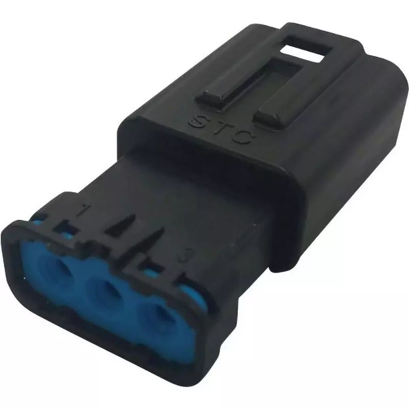 Minebea Connect Waterproof Connector Housing 16 to 22 Applicable Wire Range Awg 3 No. of Pole 0.3, CE01A5-03B0-02 (Pack of 500)