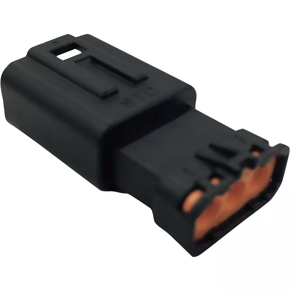 Minebea Connect Waterproof Connector Housing 16 to 22 Applicable Wire Range Awg 3 No. of Pole 0.3, CE01A5-03B0-03 (Pack of 500)