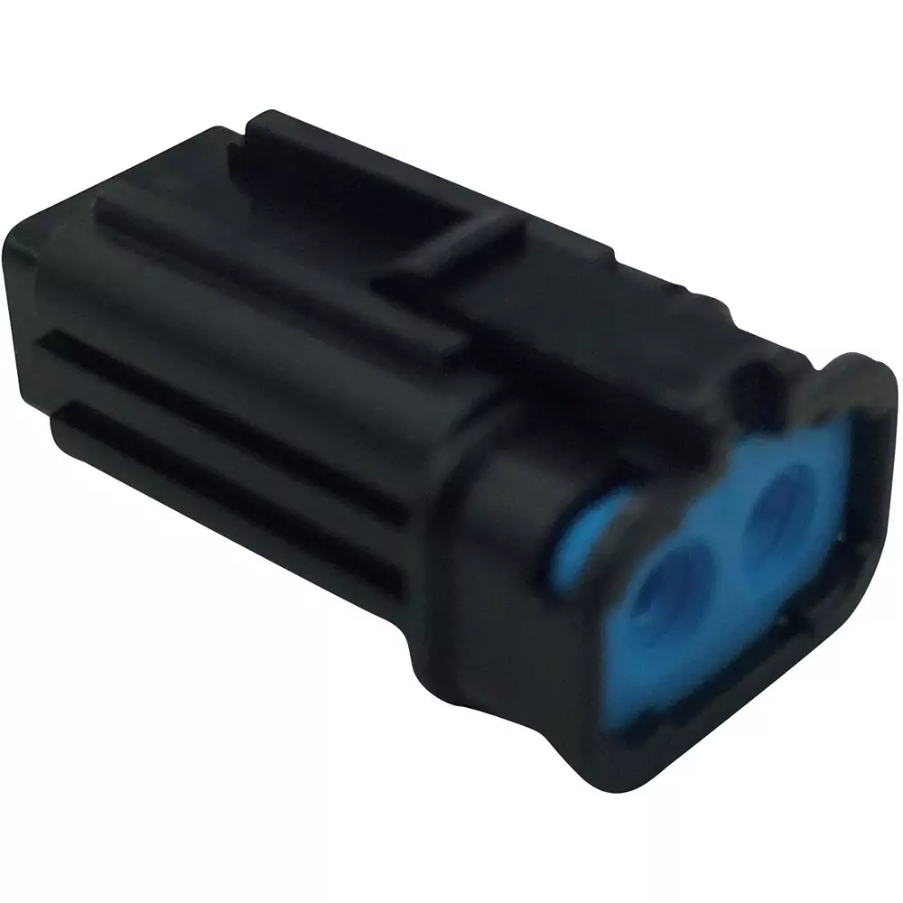 Minebea Connect Waterproof Connector Housing 16 to 22 Applicable Wire Range Awg 2 No. of Pole 0.3, CE01A6-02B0-02 (Pack of 500)