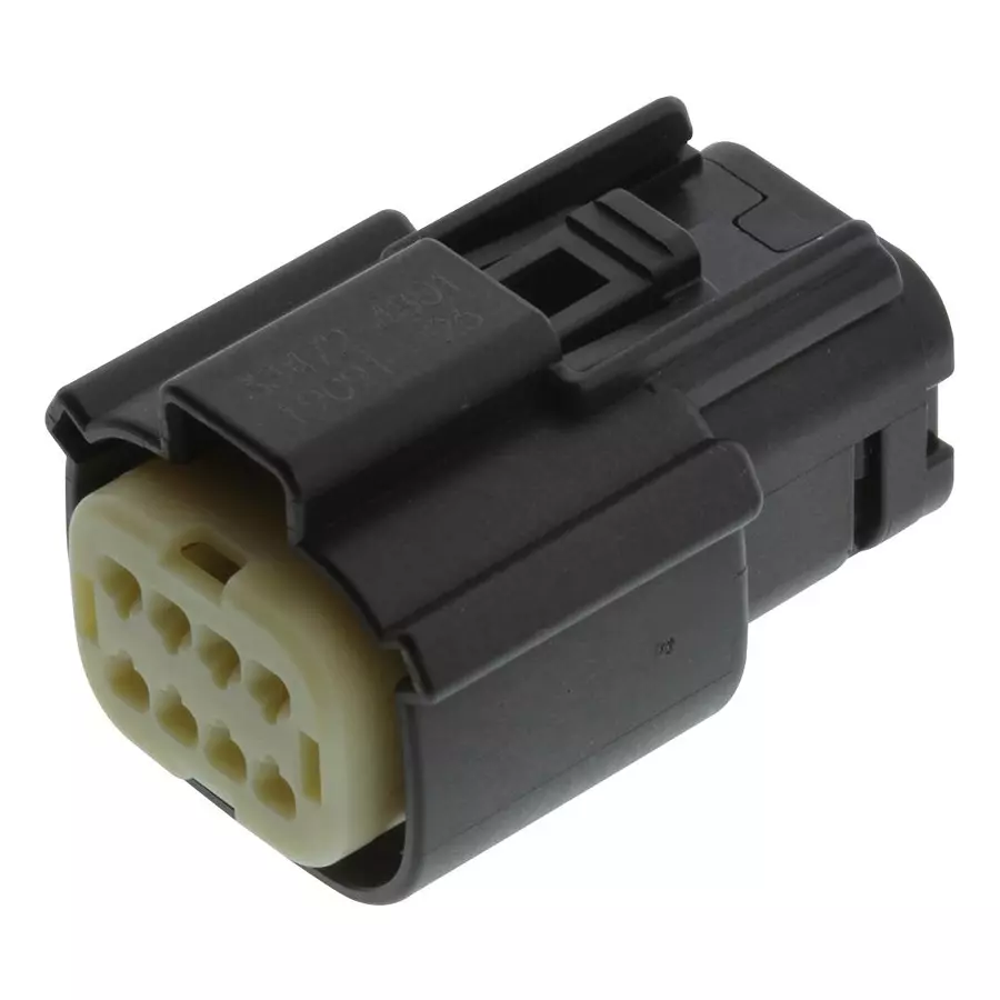 MOLEX Automotive Connector Housings AUTOMOTIVE HOUSING, RCPT, 8POS, 22A 33472-4801