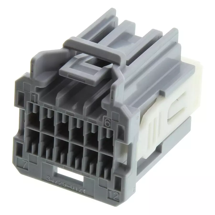 MOLEX Automotive Connector Housings AUTOMOTIVE HOUSING, RCPT, 12POS, 10A 34729-0121 (Pack of 5)