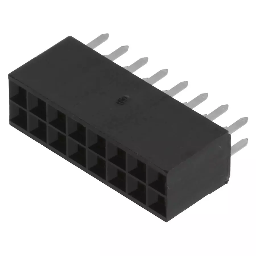 AMPHENOL COMMUNICATIONS SOLUTIONS BOARD-BOARD CONNECTOR RECEPTACLE, 16 POSITION, 2ROW, 66953-008LF (Pack of 725)