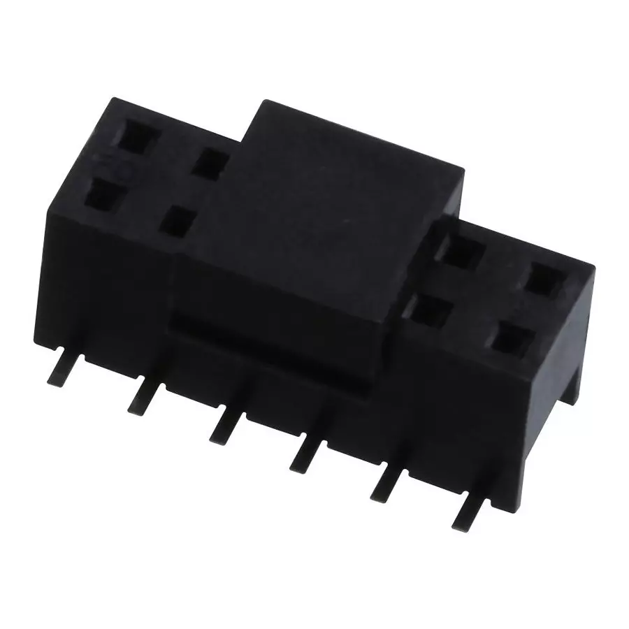 AMPHENOL COMMUNICATIONS SOLUTIONS CONNECTOR, RCPT, 12POS, 2ROW, 2MM, 55510-112TRLF
