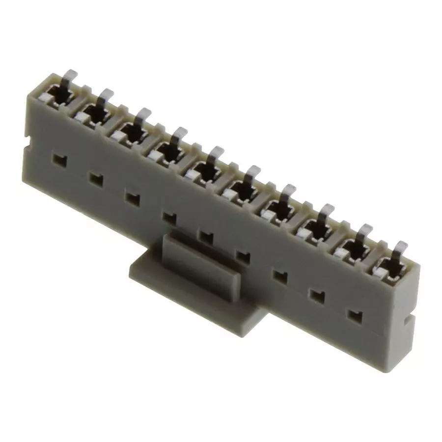 AMPHENOL COMMUNICATIONS SOLUTIONS CONN, RCPT, 10POS, 1ROW, 2.54MM, 91601-310ALF